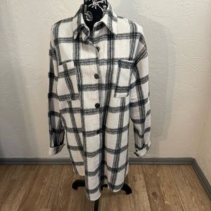 Michelle Mae plaid button up